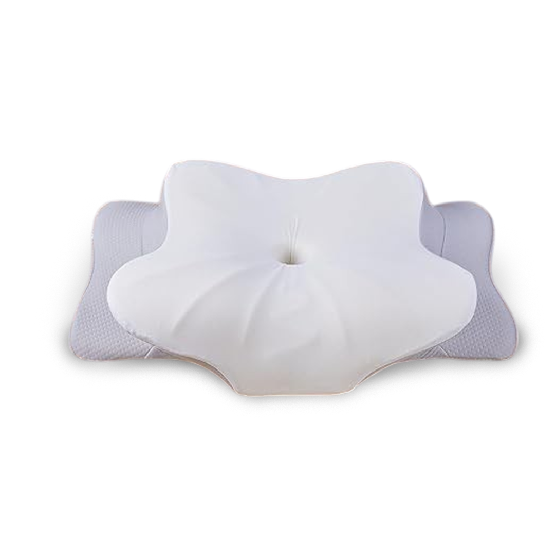 Ergonomic Memory Foam Cervical Pillow: Neck Pain Relief &amp; Contoured Support for Restful Sleep