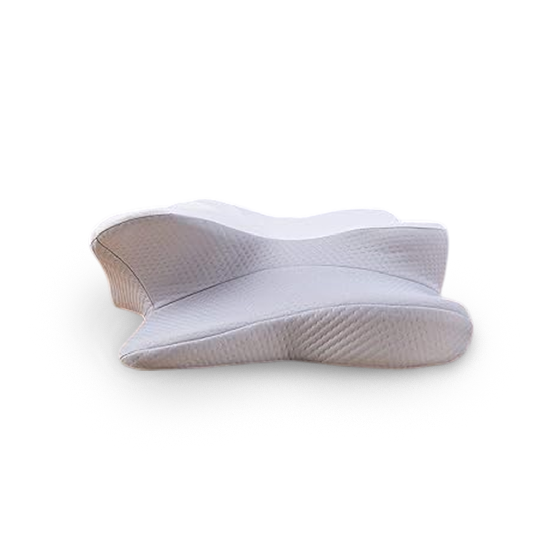 Ergonomic Memory Foam Cervical Pillow: Neck Pain Relief &amp; Contoured Support for Restful Sleep