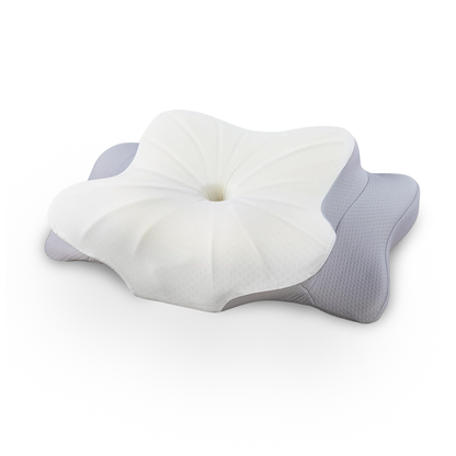 Ergonomic Memory Foam Cervical Pillow: Neck Pain Relief &amp; Contoured Support for Restful Sleep