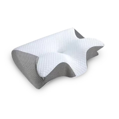 Ergonomic Memory Foam Cervical Pillow: Neck Pain Relief &amp; Contoured Support for Restful Sleep